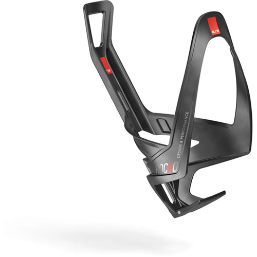 Elite Rocko Water Bottle Cage In Black and Red