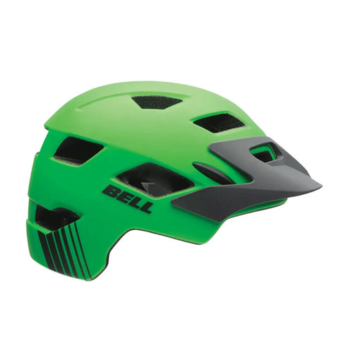 Bell Sidetrack Youth Cycling Helmet In Green