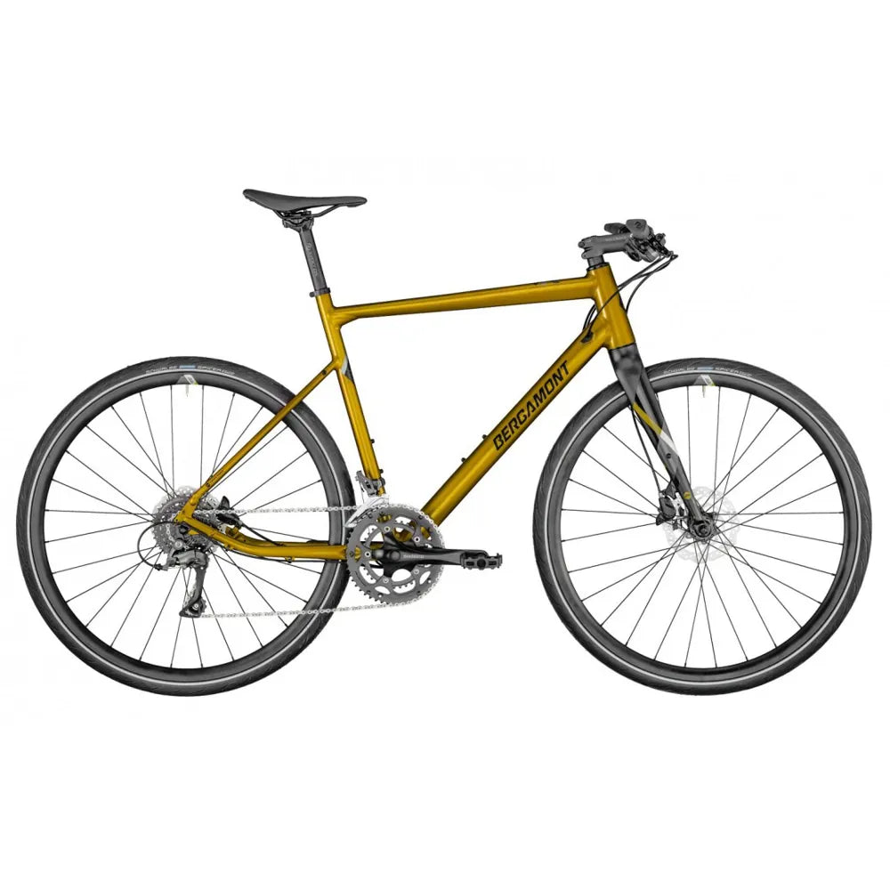 Bergamont Sweep Hybrid Bike in Gold - Main Image