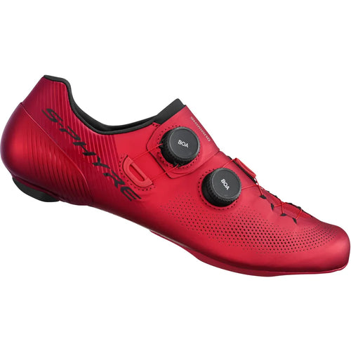 Shimano S-PHYRE RC9 Road Cycling Shoes in Red RC903