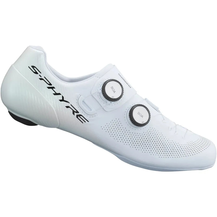 Shimano S-PHYRE RC9 Road Cycling Shoes in White RC903