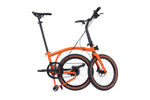 Brompton G Line 8 Speed Folding Bike in Adventure Orange