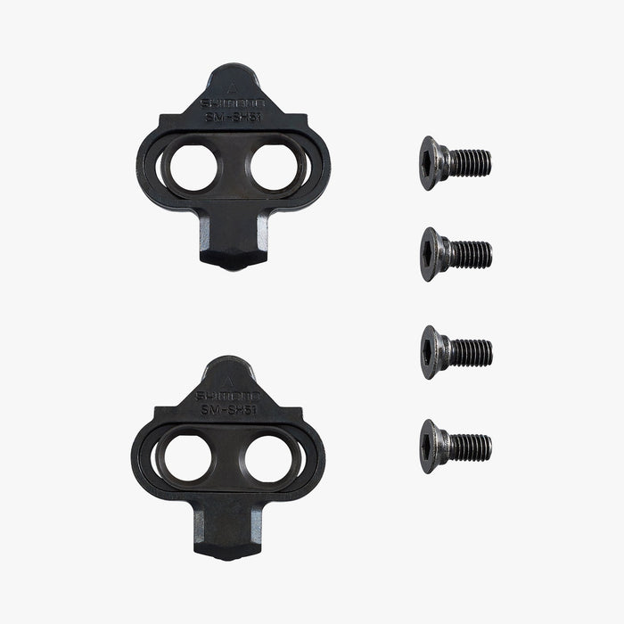 Shimano SH51 SDP 2 Bolt Cleat Single Release Black pair