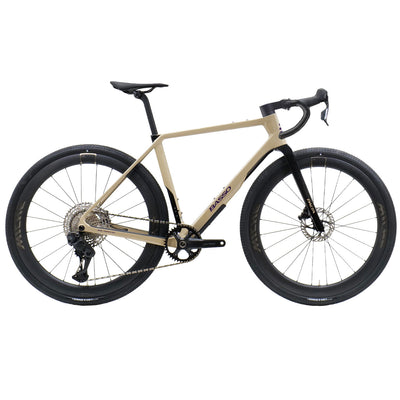 Basso Palta III GRX DI2 Gravel Bike with Alloy Stem & Handlebar in Sand