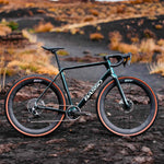 Basso Palta III Record X 13x Wireless Gravel Bike In Galaxy Aurora Green
