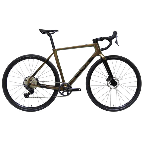 2024 Basso Palta GRX 1X12 AllRoad1 carbon Gravel Bike in Poseidon