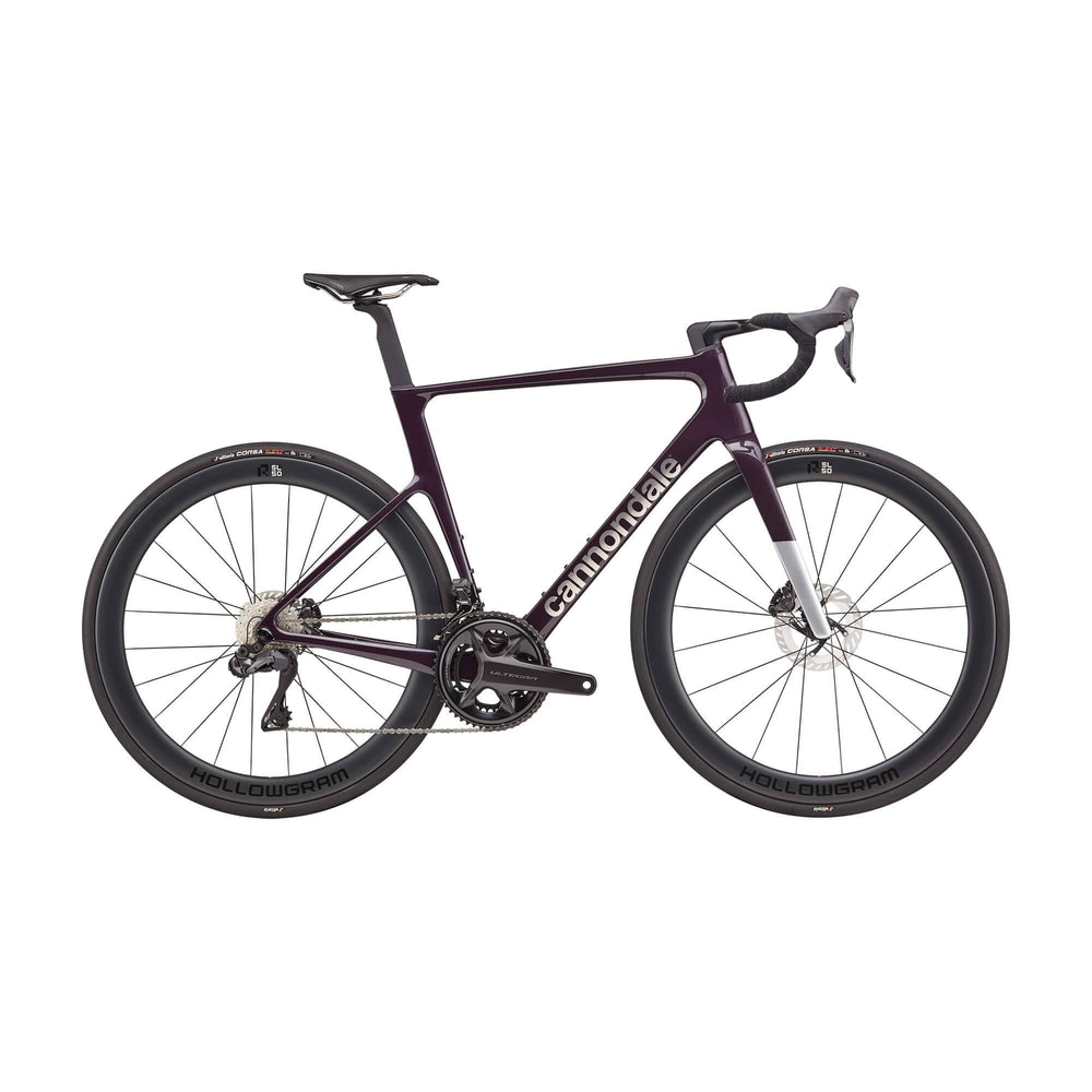 2025 Cannondale SuperSix EVO Hi-MOD 2 Carbon Road Bike in Tinted Purple