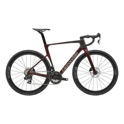 2026 Cannondale SuperSix EVO Gen 5 3 Carbon Road Bike in Cherry Lacquer