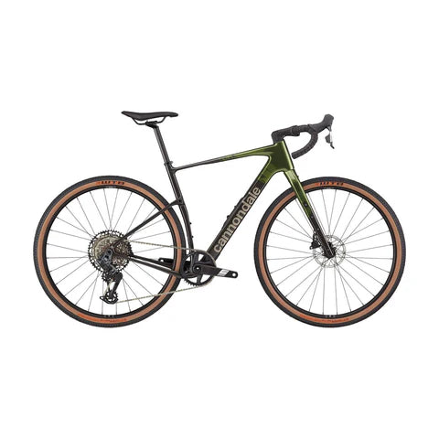 2025 Cannondale Topstone Carbon 2 AXS 1x Carbon Gravel Bike in Spruce Green