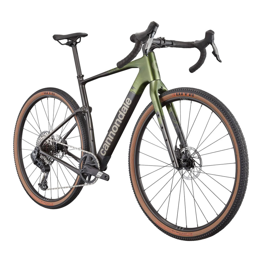 2025 Cannondale Topstone Carbon 2 AXS 1x Carbon Gravel Bike in Spruce Green