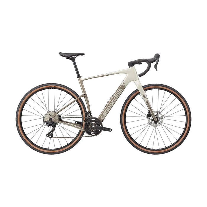2024 Cannondale Topstone Carbon 3 GRX 2x Carbon Gravel Bike in Chalk White