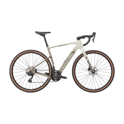 2024 Cannondale Topstone Carbon 3 GRX 2x Carbon Gravel Bike in Chalk White