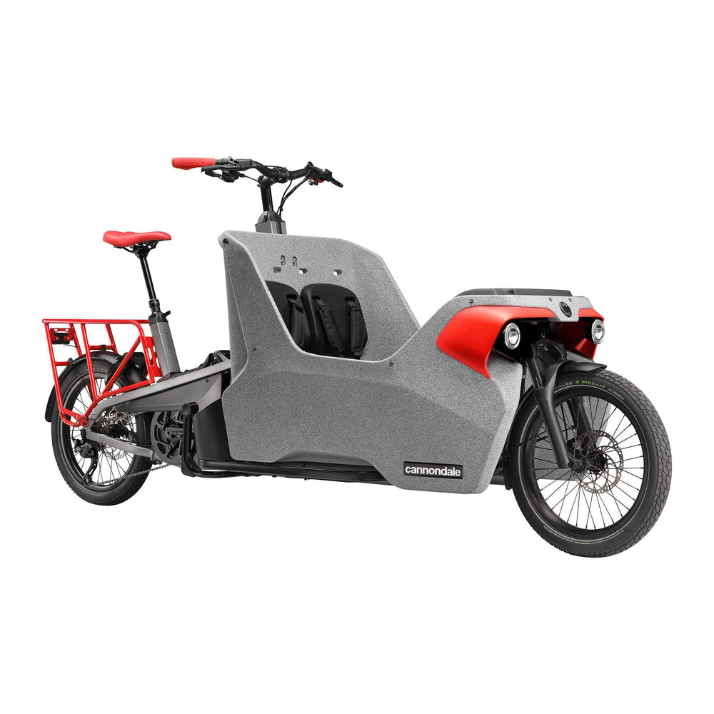 2025 Cannondale Wonderwagen Neo 2 Electric Cargo Bike in Grey