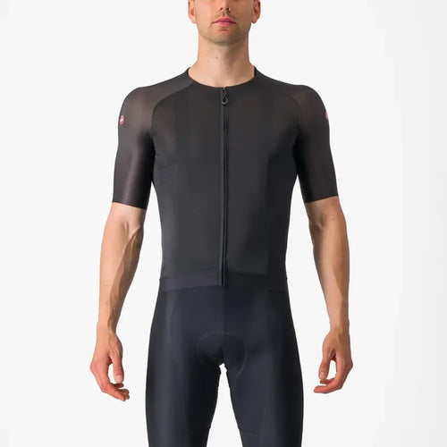 Castelli Aero Race 7.0 Jersey in Light Black