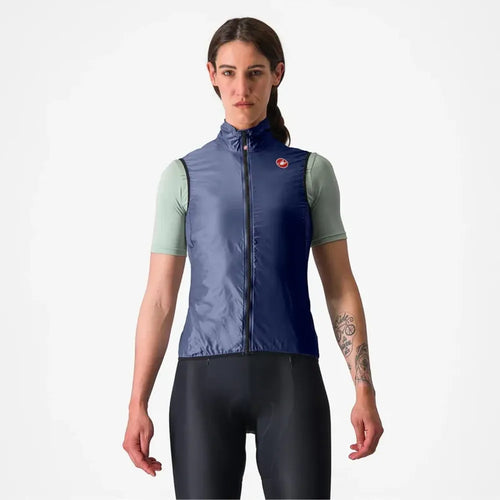 Castelli Aria Women's Vest in Belgian Blue
