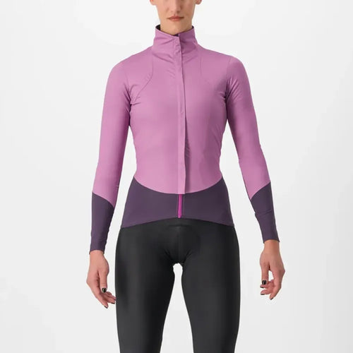 Castelli Beta RoS Women's Jacket in Purple Dew/Night Shade