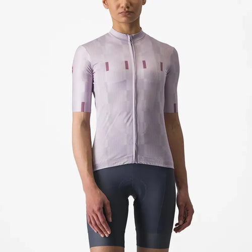 Castelli Dimensione Women's Jersey in Purple Mist/Deep Purple