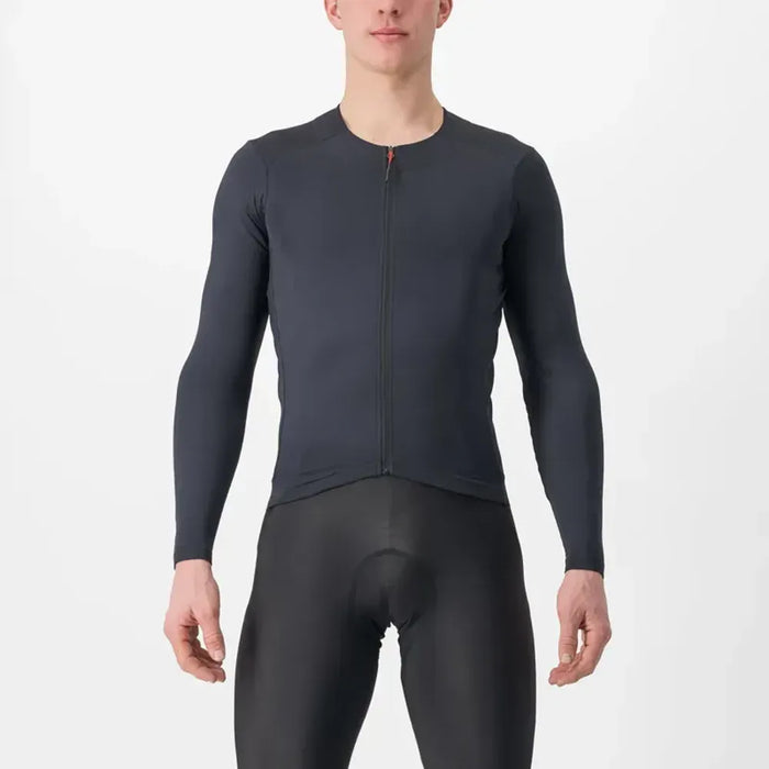 Castelli Fly Long Sleeve Jersey in Black
