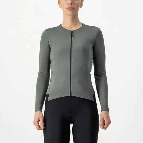 Castelli Fly Women's Long Sleeve Jersey in Urban Grey