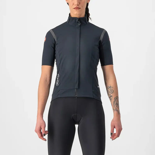 Castelli Gabba RoS 2 Short Sleeve Women's Jersey in Light Black/Black
