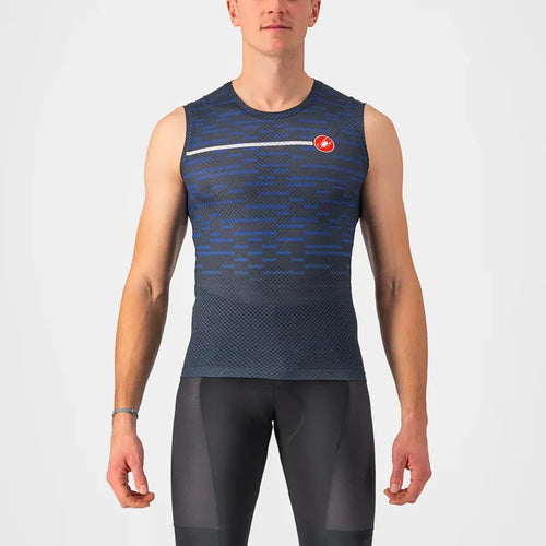 Castelli Insider Sleeveless Jersey in Savile Blue