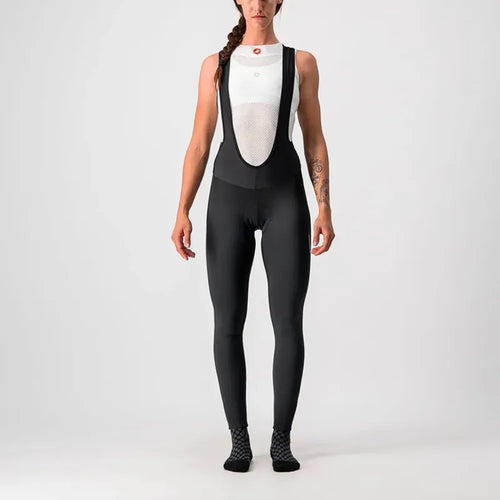 Castelli Meno Wind Women's Bib Tights in Black