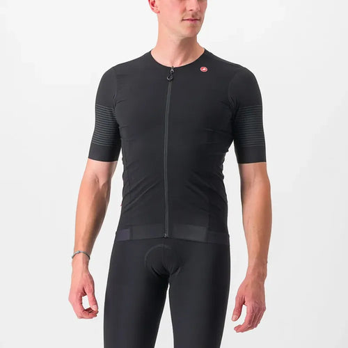 Castelli Premio Black Jersey in Black/Black