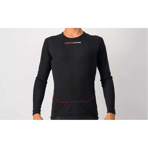 Castelli Prosecco Tech Long Sleeve Base Layer in Black