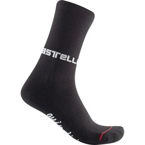 Castelli Quindici Soft Merino 15 Women's Socks in Black
