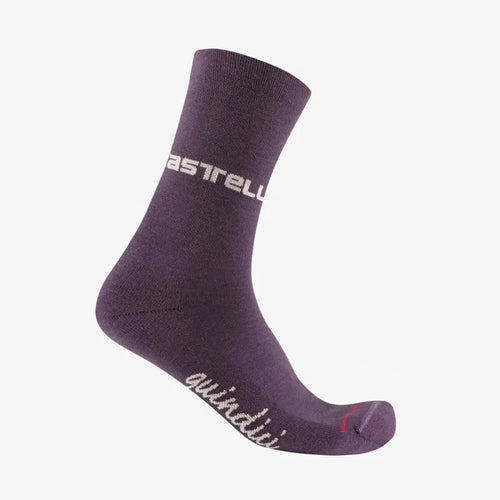 Castelli Quindici Soft Merino 15 Women's Socks in Night Shade