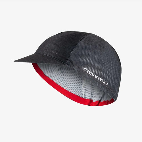 Castelli Rosso Corsa 2 Cycling Cap in Black