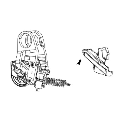 SRAM Rear Derailleur B-Knuckle Kit Eagle 90 T-Type Eagle (Includes Inner, Middle And Outer B-Knuckle, Cable Guide And Cover With Bolts) (SRAM spare parts catalogue drawing)