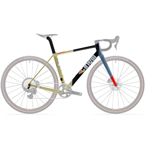 Cinelli King Zydeco II Frameset In Fire Tempo