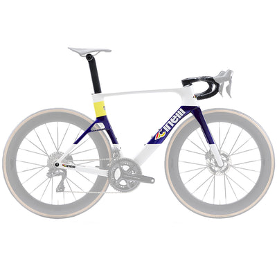 Cinelli Aeroscoop Frameset In Blue Beat