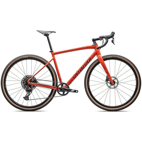 2025 Specialized Diverge Comp E5 Alloy Gravel Bike in Satin Orange