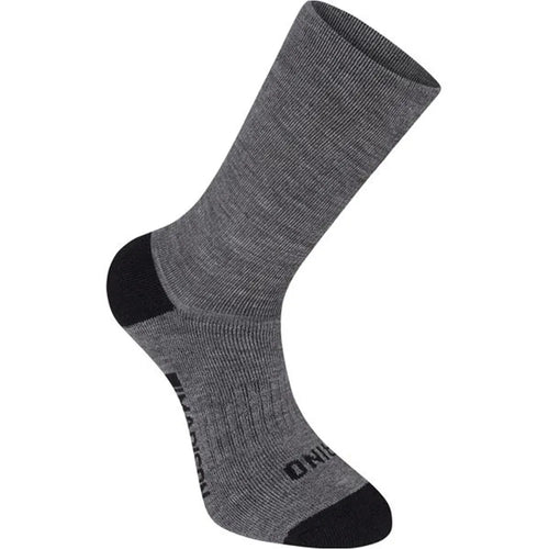 Madison Isoler Merino Deep Winter Cycling Socks in Grey