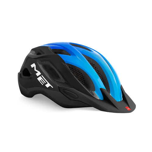 MET Crossover Helmet In Black and Blue