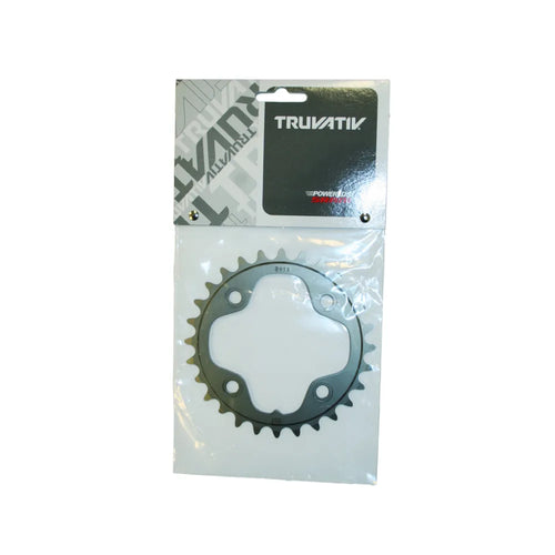 Truvativ 28t 4 Bolt 80mm MTB Chainring in Silver