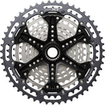 Shimano Deore XT CS-M8200 12-speed cassette rear view
