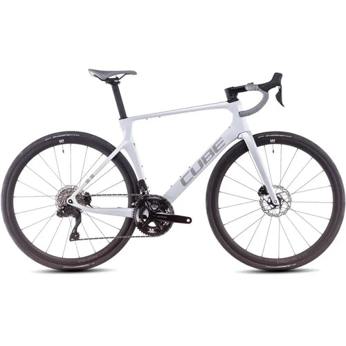 2025 Cube Agree C:62 One Carbon Road Bike in Grey