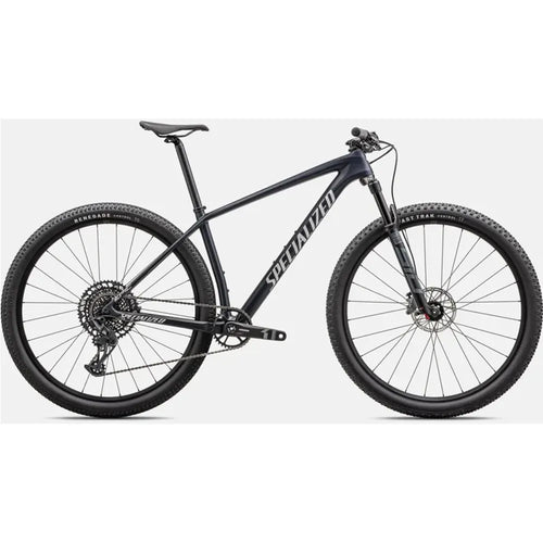 Specialized Epic Hardtail Comp XC Mountain Bike in Dark Navy/White