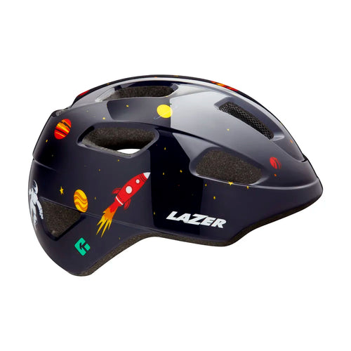 Lazer Nut'Z With KinetiCore Childrens Helmet in Dark Blue