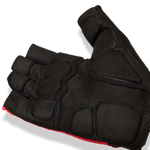2026 GIRO Bravo II Gel Men's Road Cycling Gloves in Flame Red