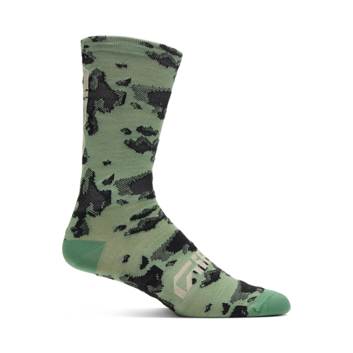 2026 GIRO Seasonal Merino Unisex Cycling Socks in Motion Green