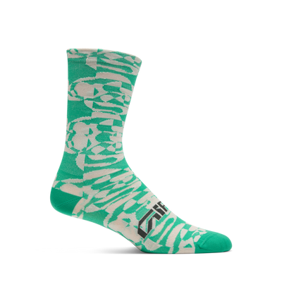 2026 GIRO Comp Racer High Rise Unisex Cycling Socks in Green Rush