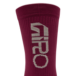 2026 GIRO HRC Team Unisex Cycling Socks in Dark Maroon-image-4