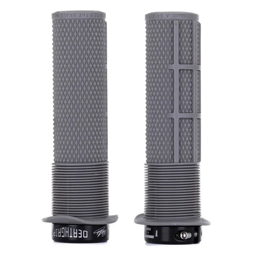 DMR Brendog DeathGrip Flange MTB Grip in Grey