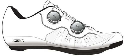 2026 GIRO Imperial II Men's Road Cycling Shoes in White