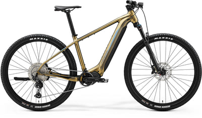 2024 Merida eBig Nine 775 Electric Hardtail Mountain Bike in Gold