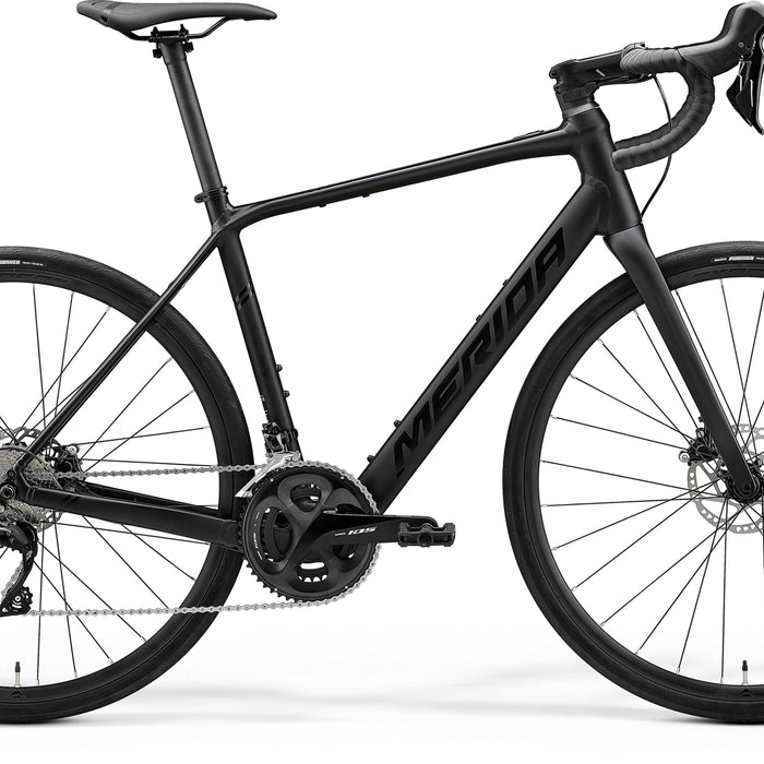 2023 Merida eScultura 400 Electric Road Bike in Black